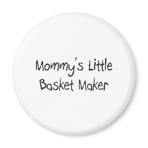 Mommy's Little Basket Maker magnets