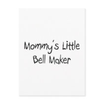 Mommy's Little Bell Maker postcards