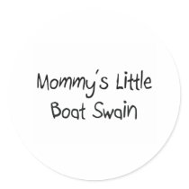Mommy's Little Boat Swain stickers by tshirtshirts Mommy's Little Boat Swain stickers