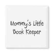 Mommys Little Book Keeper magnets