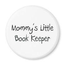 Mommys Little Book Keeper magnets