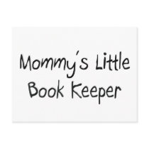 Mommys Little Book Keeper postcards