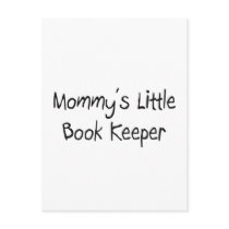 Mommys Little Book Keeper postcards