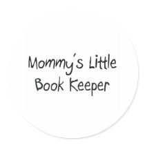 Mommys Little Book Keeper stickers by tshirtshirts Mommys Little Book Keeper stickers