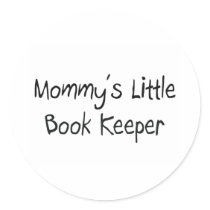 Mommys Little Book Keeper stickers by tshirtshirts Mommys Little Book Keeper stickers
