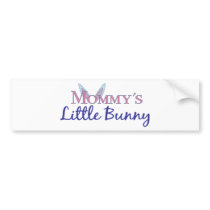 Mommy's little bunny bumper stickers