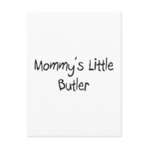 Mommys Little Butler postcards by tshirtshirts Mommys Little Butler postcards