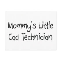 Mommys Little Cad Technician postcards