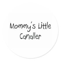 Mommys Little Canaller stickers by tshirtshirts Mommys Little Canaller stickers