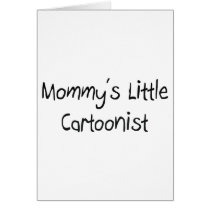 Mommys Little Cartoonist cards