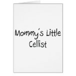 Mommys Little Cellist Greeting Card