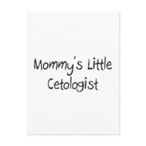Mommys Little Cetologist postcards by tshirtshirts Mommys Little Cetologist postcards