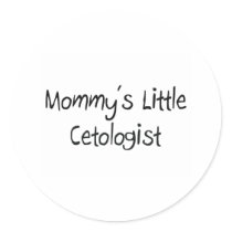 Mommys Little Cetologist stickers