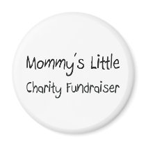 Mommys Little Charity Fundraiser magnets by tshirtshirts Mommys Little Charity Fundraiser magnets