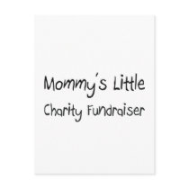 Mommys Little Charity Fundraiser postcards