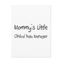 Mommys Little Clinical Data Manager postcards by tshirtshirts Mommys Little Clinical Data Manager postcards