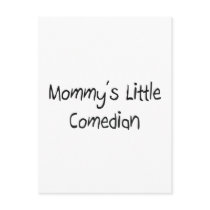 Mommys Little Comedian postcards by tshirtshirts Mommys Little Comedian postcards