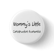 Mommys Little Construction Economist buttons