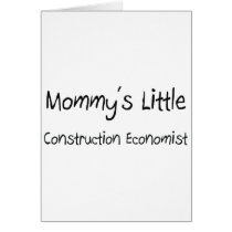 Mommys Little Construction Economist cards by tshirtshirts Mommys Little Construction Economist cards