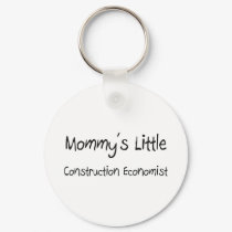 Mommys Little Construction Economist keychains