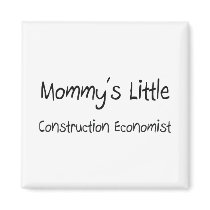 Mommys Little Construction Economist magnets by tshirtshirts Mommys Little Construction Economist magnets