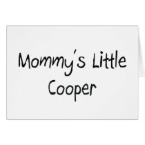 Mommys Little Cooper Greeting Card