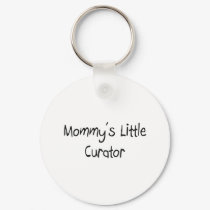 Mommys Little Curator keychains by tshirtshirts Mommys Little Curator keychains