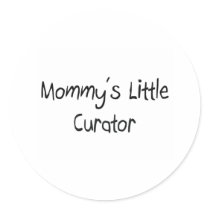 Mommys Little Curator stickers
