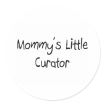 Mommys Little Curator stickers
