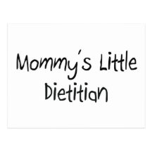 Mommys Little Dietitian Postcards
