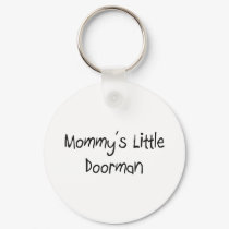 Mommys Little Doorman keychains
