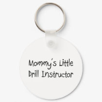 Mommys Little Drill Instructor keychains by tshirtshirts Mommys Little Drill Instructor keychains