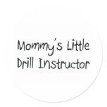 Mommys Little Drill Instructor stickers