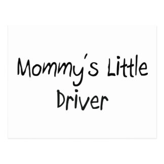 Mommys Little Driver Post Cards