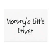 Mommys Little Driver postcards
