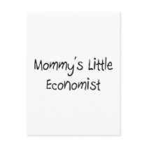 Mommys Little Economist Postcards
