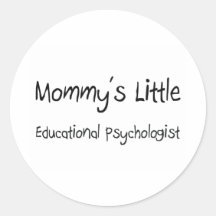 Mommys Little Educational Psychologist Sticker