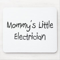 Mommys Little Electrician mousepads