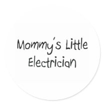 Mommys Little Electrician stickers