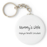 Mommys Little Employee Benefit Consultant keychains