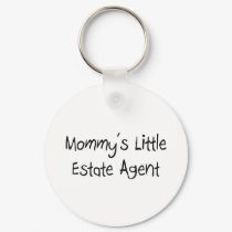 Mommys Little Estate Agent keychains by tshirtshirts Mommys Little Estate Agent keychains