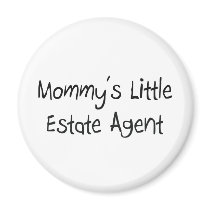 Mommys Little Estate Agent magnets