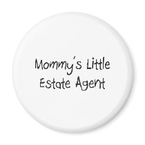 Mommys Little Estate Agent magnets