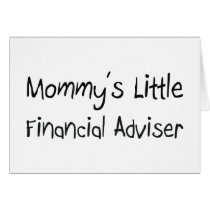 Mommys Little Financial Adviser cards