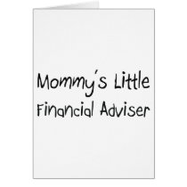 Mommys Little Financial Adviser cards