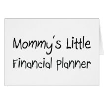 Mommys Little Financial Planner cards