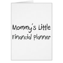 Mommys Little Financial Planner cards