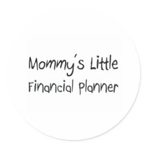 Mommys Little Financial Planner stickers by tshirtshirts Mommys Little Financial Planner stickers