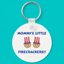 Mommy's Little Firecrackers keychains by Scrappintwins Mommy's Little Firecrackers keychains