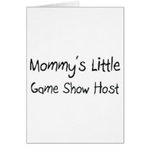 Mommys Little Game Show Host cards